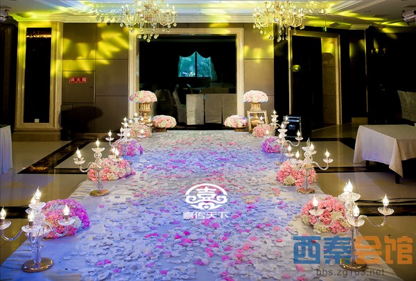 自贡威尼斯庄园南湖店婚礼布置全新《有图》