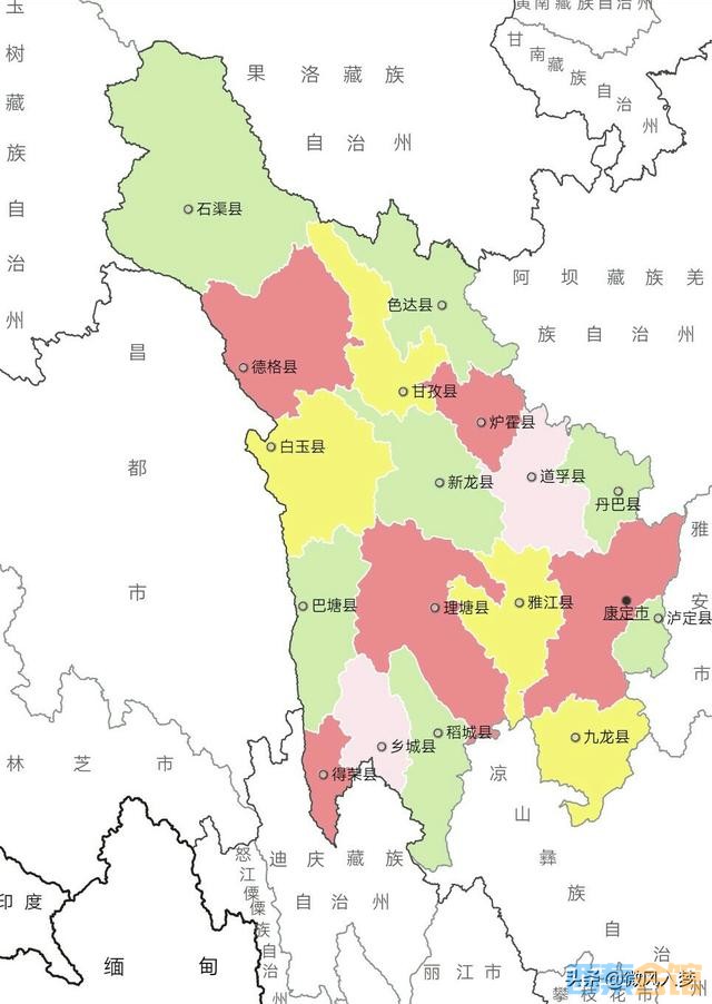川u 县级市(1个):马尔康市 县(12个):汶川县,理县,茂县,松潘县,九寨沟