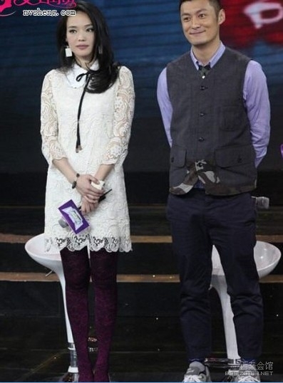 刘诗诗李小璐镂空蕾丝若隐若现