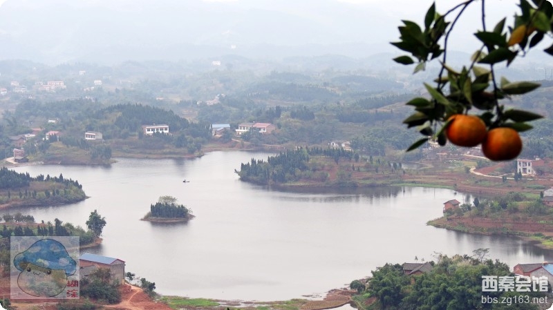 视频--游览四川省自贡市富顺县兜山云峰寺及九