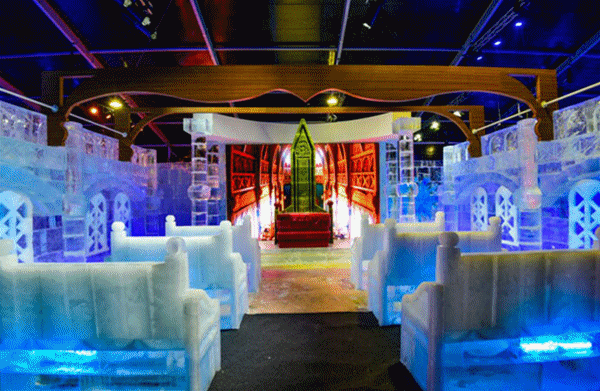 2017年3月 (动图仅做参考,以实景为准)     南国超大体量冰灯冰雕展