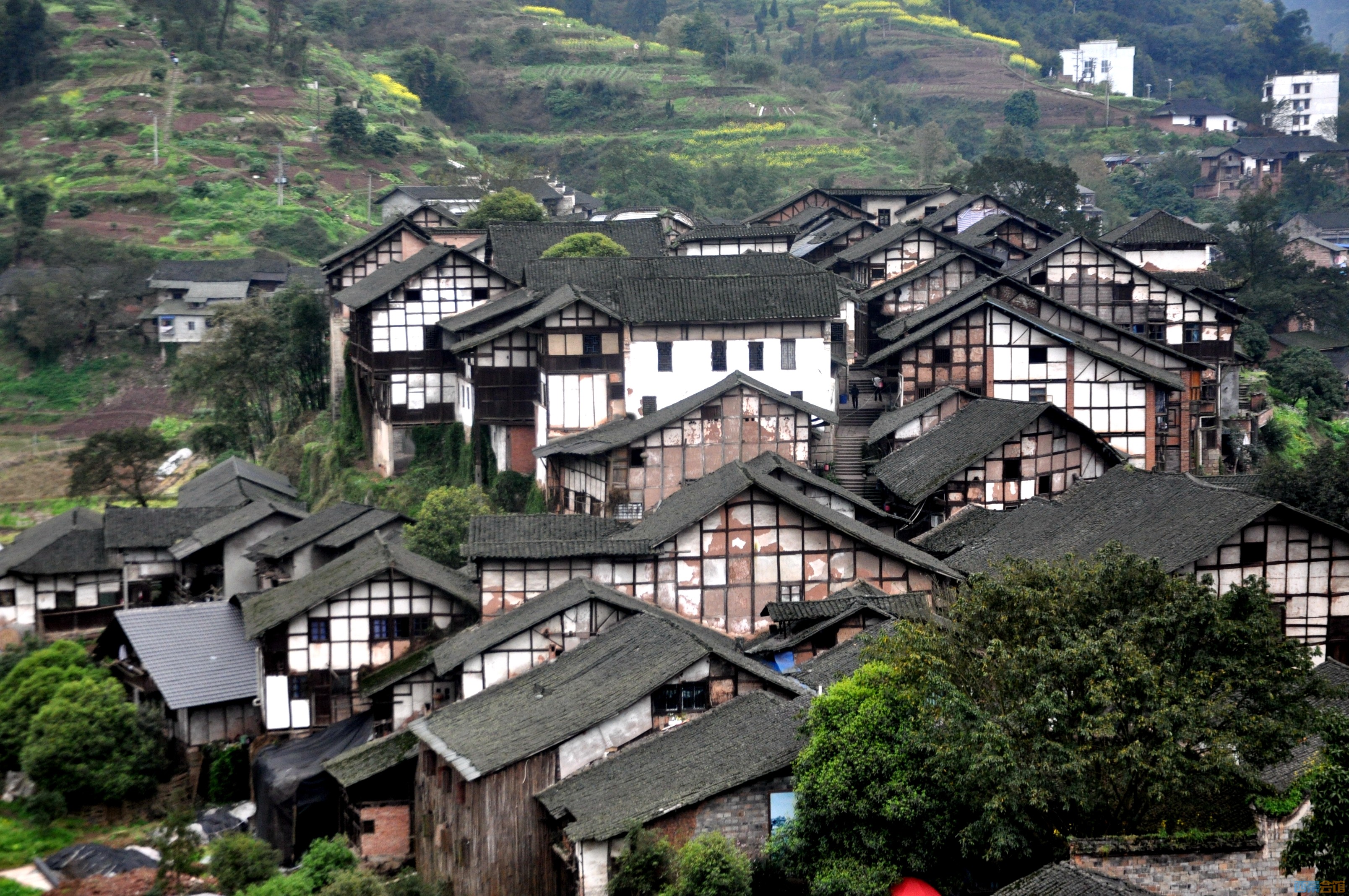 快乐足迹觅一次真正的邂逅尧坝古镇福宝古镇一日游