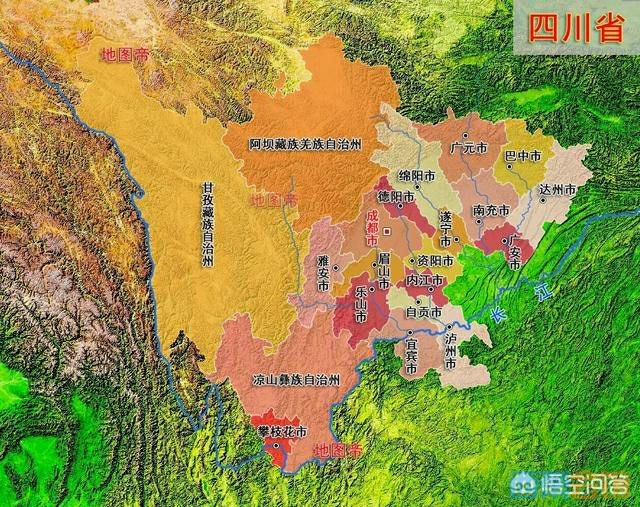 四川现在只有三川,为何还叫四川省?