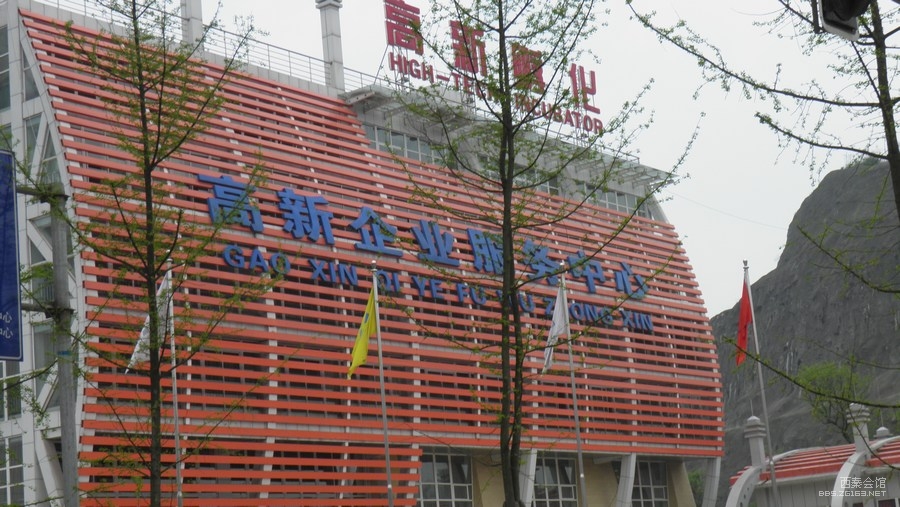 无边无际的自贡板仓工业开发区