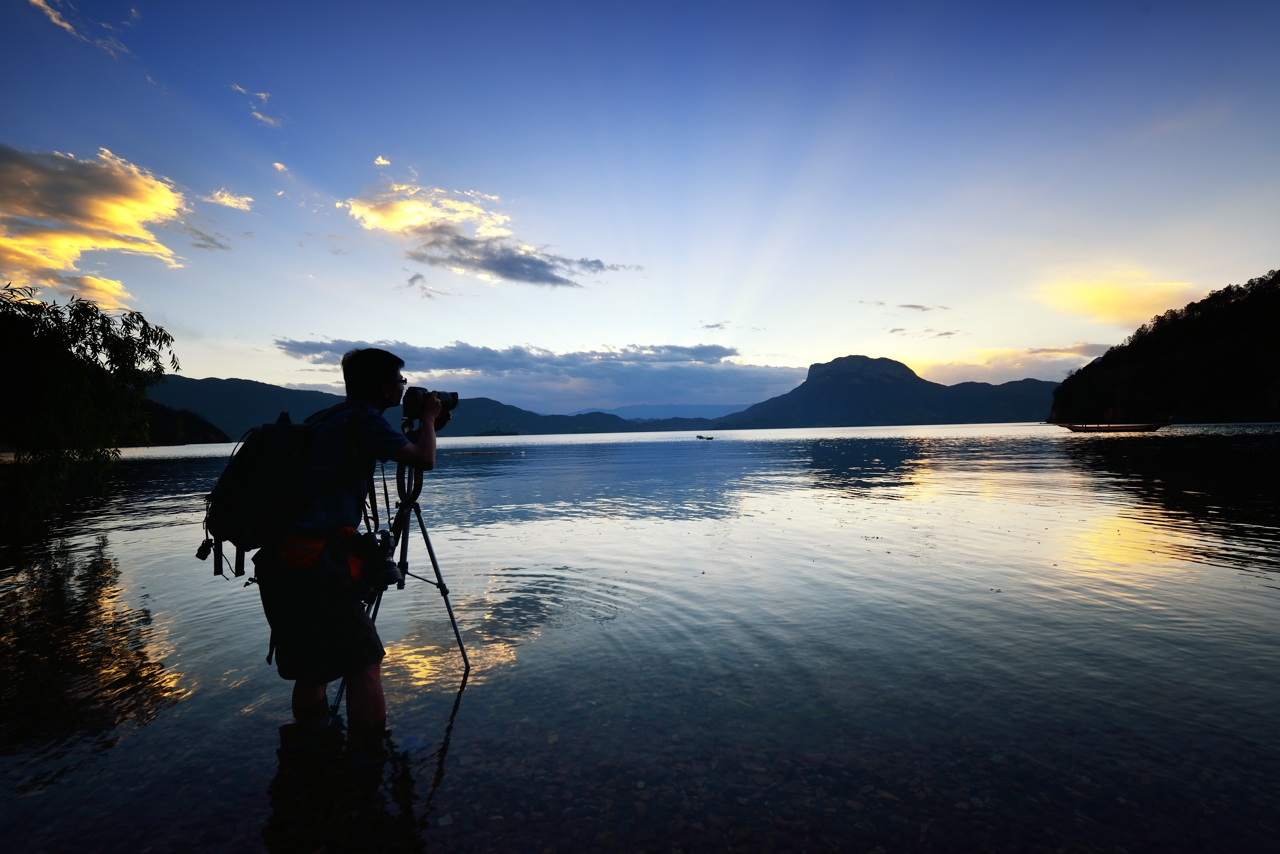 泸沽湖,自贡爷们儿来了. 花絮,逐渐跟片>