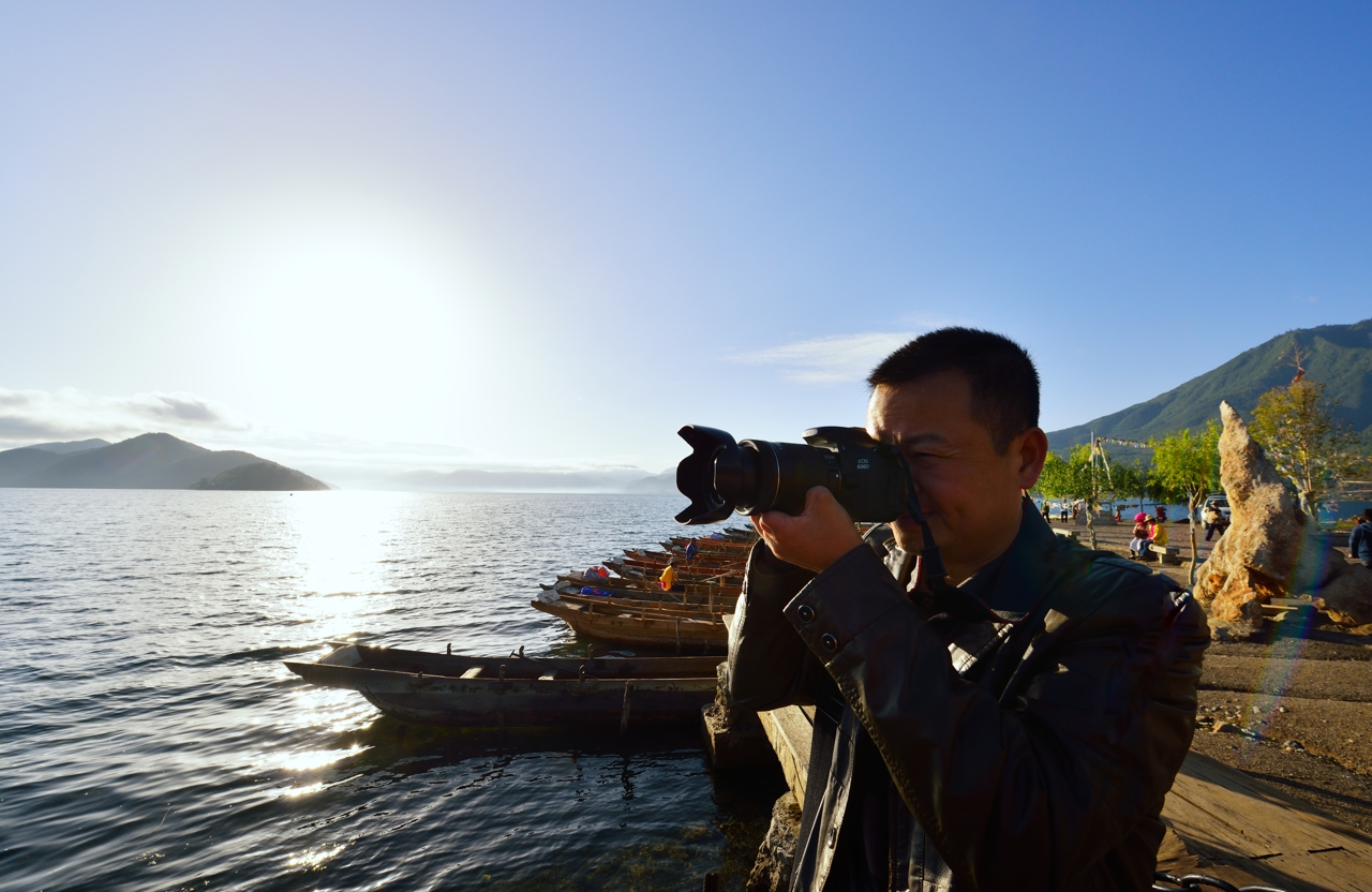 泸沽湖,自贡爷们儿来了. 花絮,逐渐跟片>